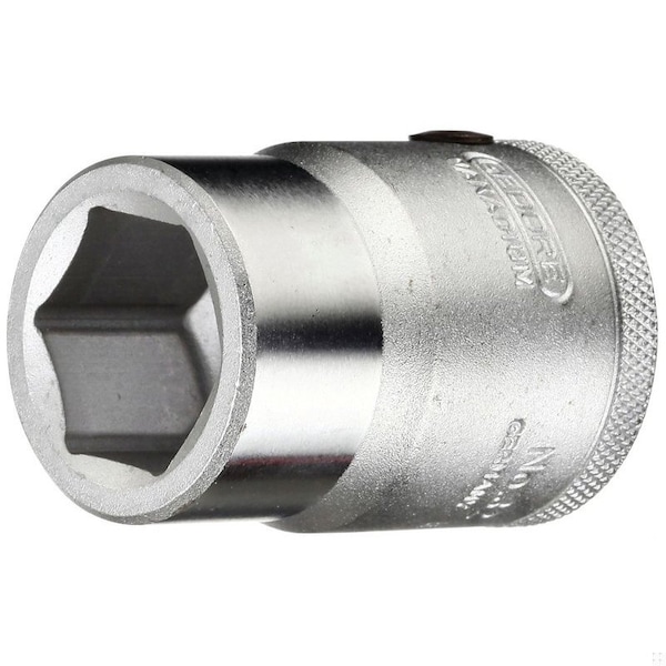 3/4" Square Drive, 18mm Metric Socket, 6 Points, 3/4", 18mm