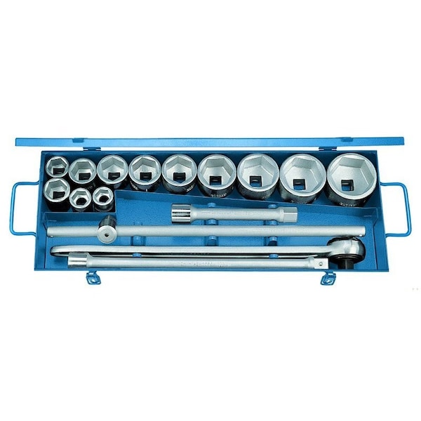 1/4" Drive Socket Set, Metric, 16 pcs