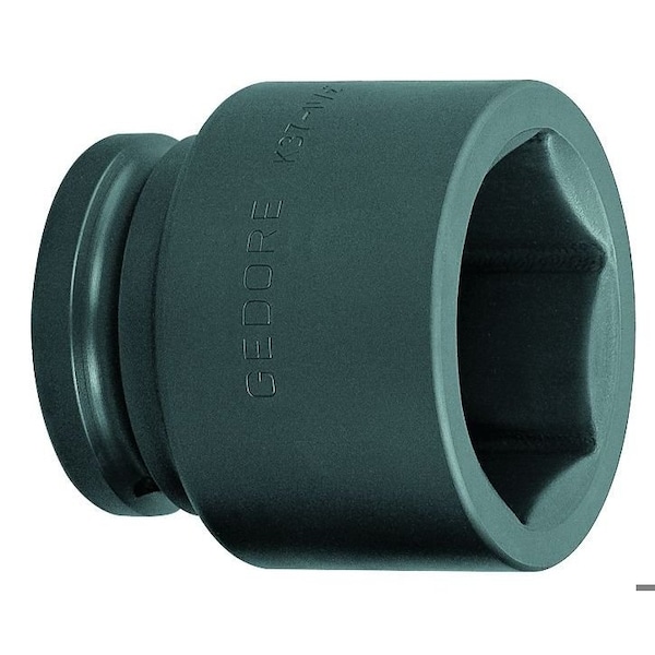 1-1/2" Square Drive Impact Socket Gun Metal, 1.1/2", 100mm