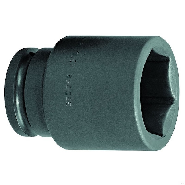 1-1/2" Square Drive Impact Socket Gun Metal, 1.1/2", Long 100mm