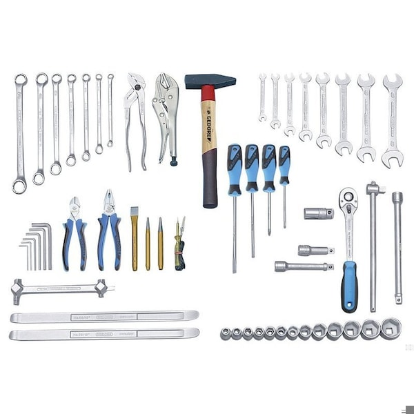 Tool Assortment 68 pcs., MM