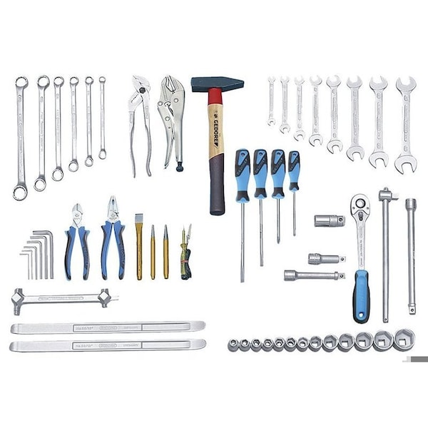 Tool Assortment 69 pcs., Inch Size