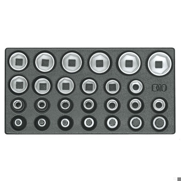 1/2" Drive Hex Socket Set