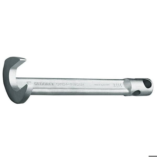 Metric Crowfoot Wrench, 13mm Open End, Chrome Plated