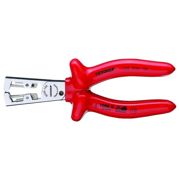 Insulated Stripping Pliers, 6-1/2"