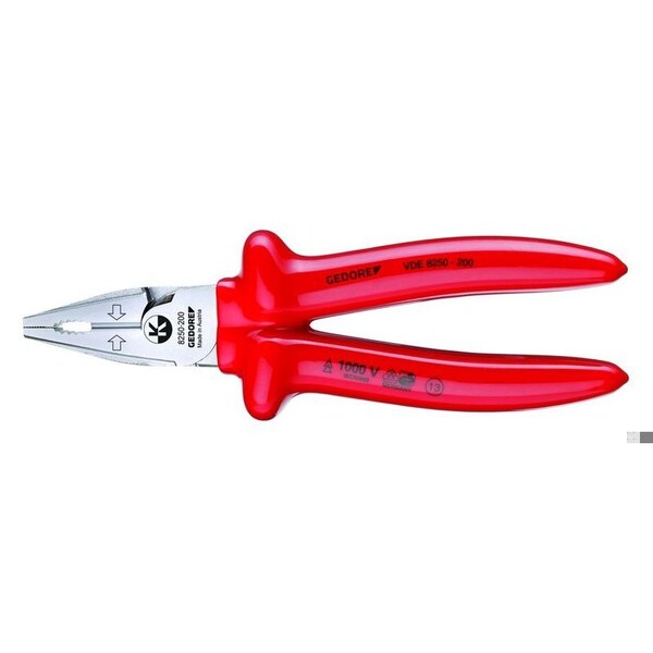 Ins. Power Combination Pliers, 7-7/8"
