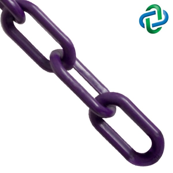 Purple Plastic Chain 1"(#4, 25 mm)x500