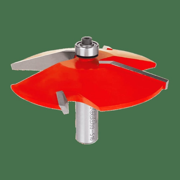 Raised Panel Bit (Quadra-Cut), 3-1/2"(Di