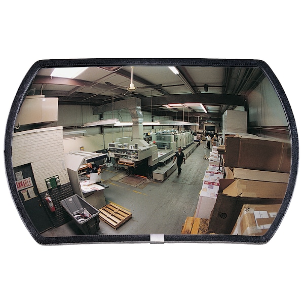 Mirror, Convex, Indoor, Hardboard, 18" dia.