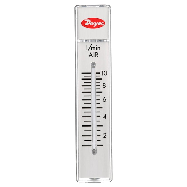 Flowmeter, range .1-1 SCFH air.