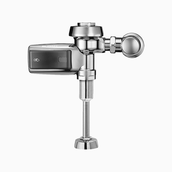 Automatic Flush Valve, 1.5 gpf gpf, Polished Chrome, 3/4 in IPS, 3/4 in Spud Coupling