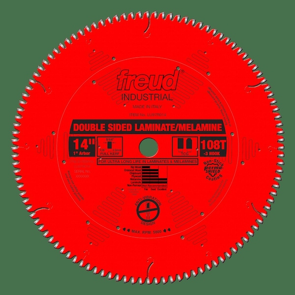 Double Sided Laminate/Melamine Blade, 14