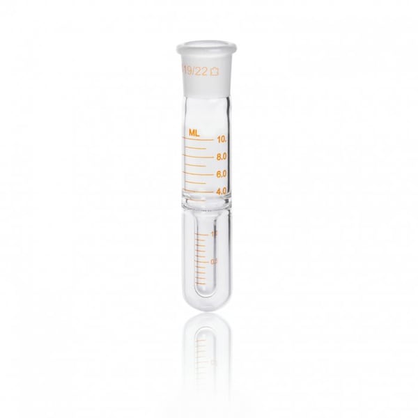 Concentrator Tube, 15mL, 130mm L, Glass