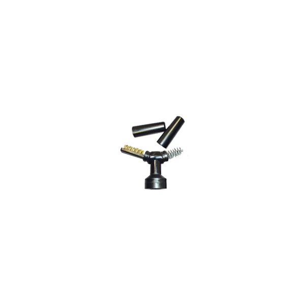 3-in-1 Brush Post Terminal, Side Terminal, Auxiliary, 5PK