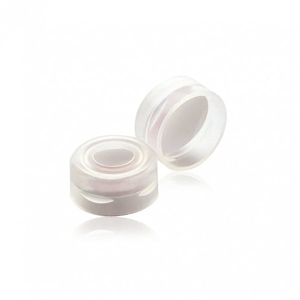 Clear PE Snap Caps, PTFE Septa, T, PK100