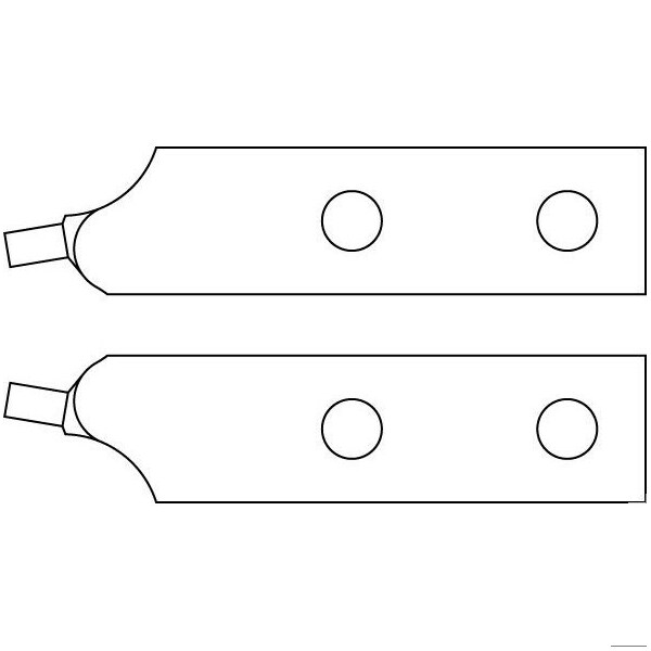 Spare Tips, 2, Angled, D 3.2mm