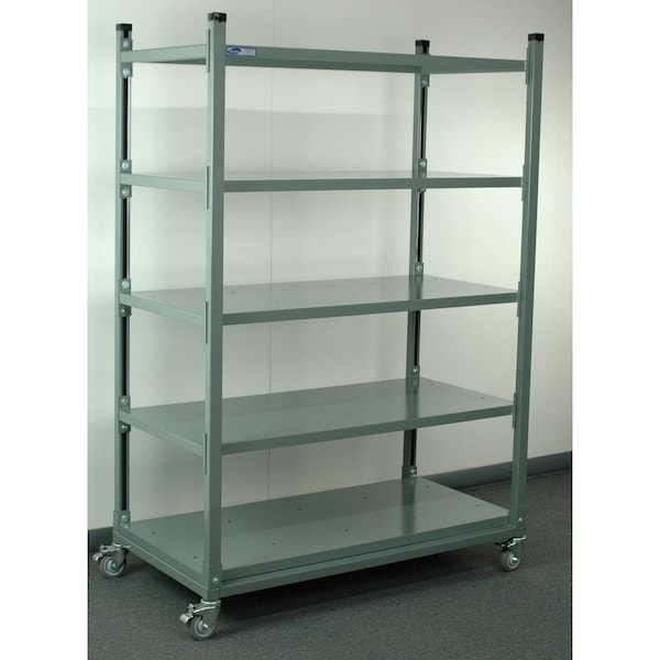 Cart W/ Adjustable Steel Shelves