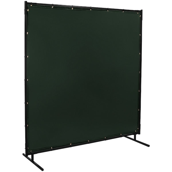 Welding Screens, Vinyl, 8 ft W., 8 ft H., 13 oz/sq yd, 150 Degrees F Withstand Temp., With Grommet
