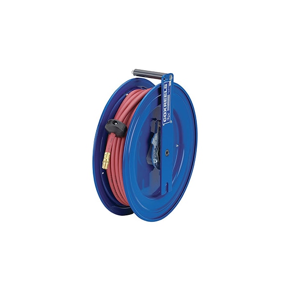 Spring Return Hose Reel, 3/8 in Hose Diameter, 50 ft Length, 4,000 psi Max. Pressure