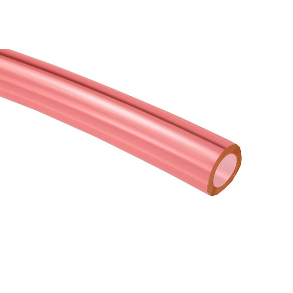 Polyurethane Tubing 5/32" OD x 400' Transparent Red