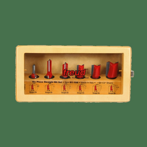 Piece Straight Bit Set, 6