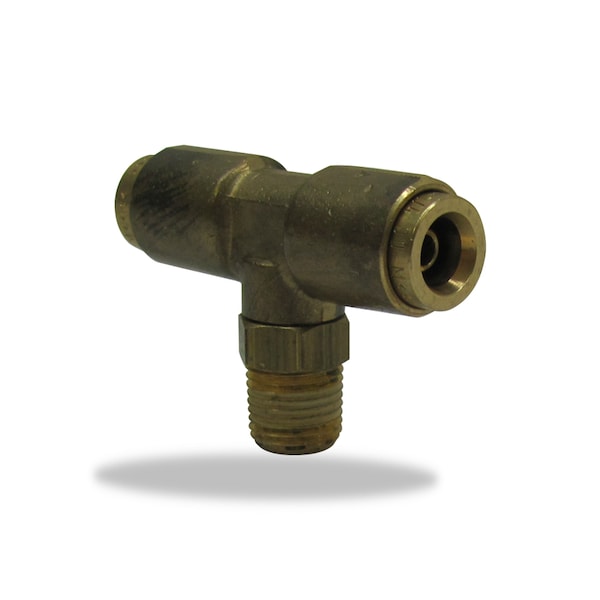 Swivel Tee, Push-Lock, 3/8"x3/8" Pipe