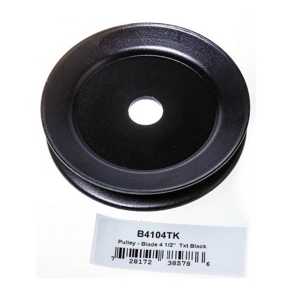 Pulley-Blade 4 1/2" Txt Black