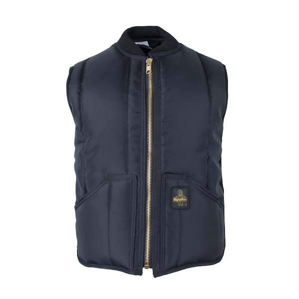 Men's Insulated Vest, 420D Nylon, Zipper, Navy, 2XL