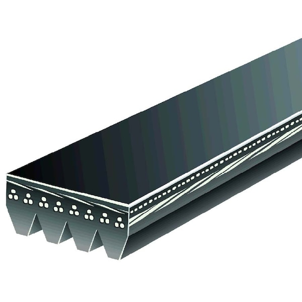 Premium OE Stretch Fit Micro-V Belt - Air Conditioning, K040317SF