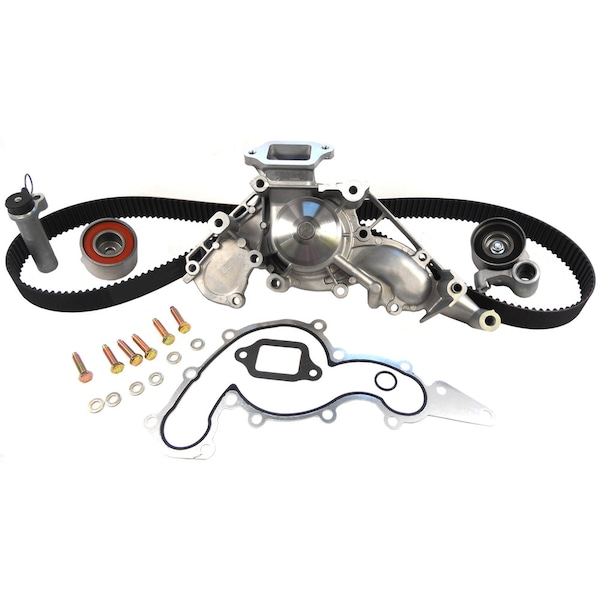 PowerGrip Premium OE Timing Belt Component Kit w/Water Pump, TCKWP298