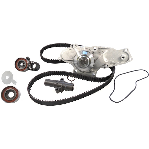PowerGrip Premium OE Timing Belt Component Kit w/Water Pump, TCKWP329