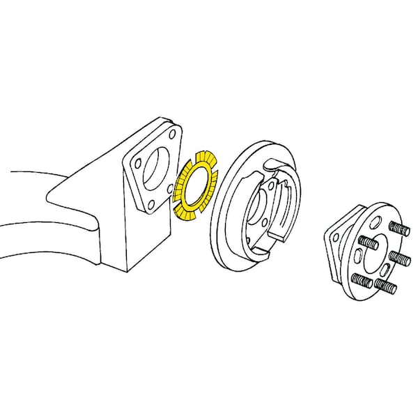 Alignment Shim - Rear, K7264-3