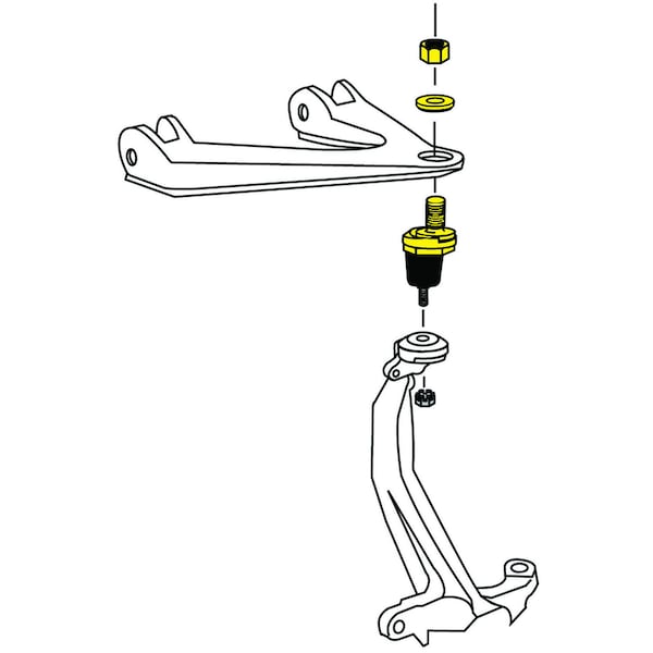 Suspension Ball Joint - Front Upper, K90492