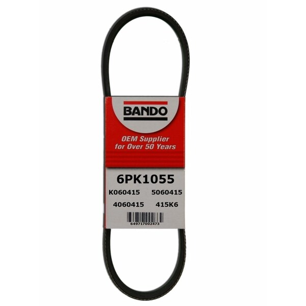 Serpentine Belt, 6PK1055