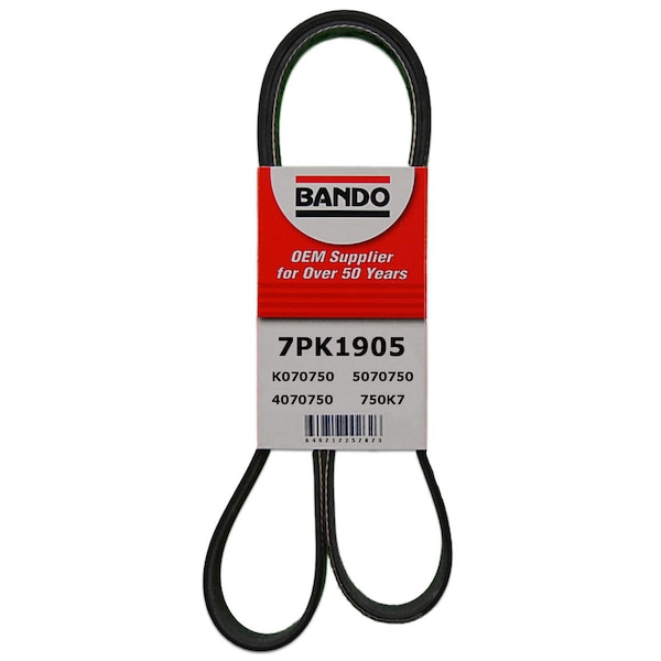 Serpentine Belt, 7PK1905