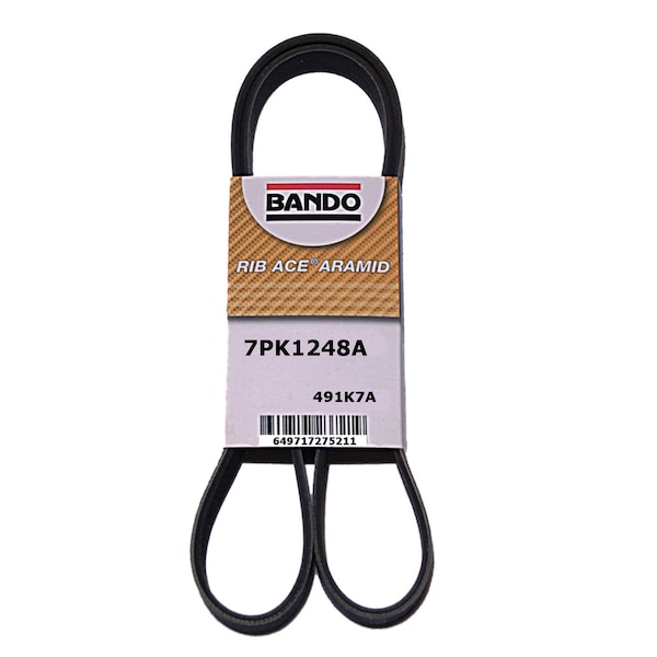 Serpentine Belt, 7PK1248A