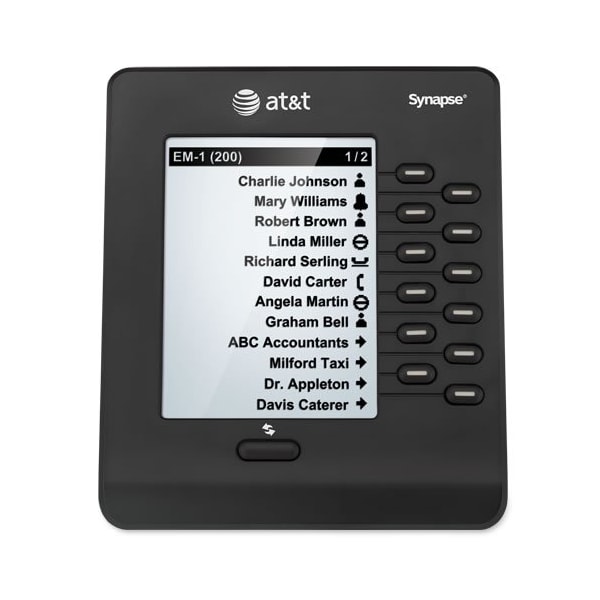 AT&T Carrying Case (Holster) Cordless Phone Handset - Belt Clip