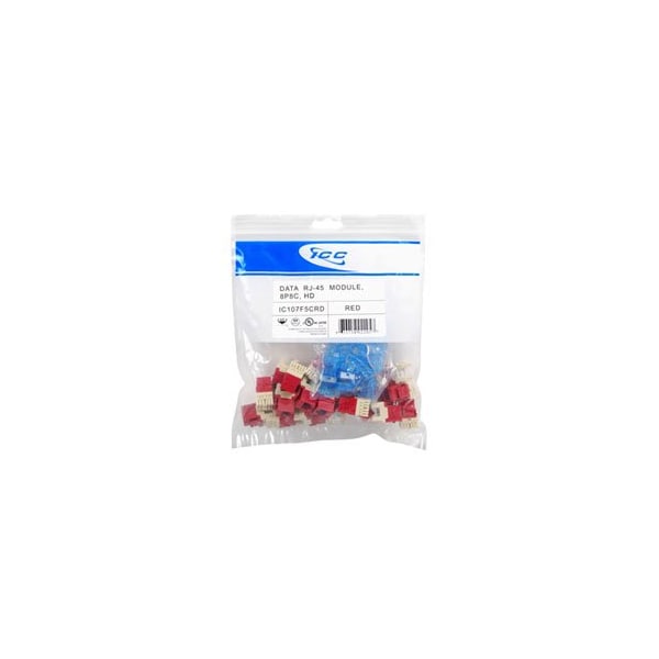 MODULE, CAT 6, HD, 25PK, GREEN