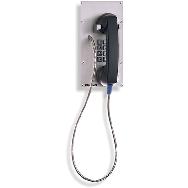 Hot-Line Vandal Resistant Phone w/Keypad