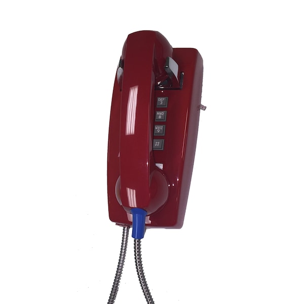 255447ARC20M Wall Phone w/Armored Cord