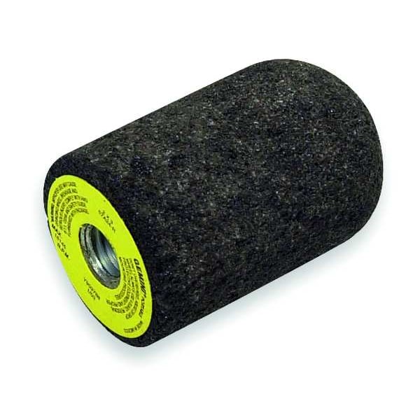 Grinding Plug w/Rnd Tip, 2 Dia, 20 Grit, ZA