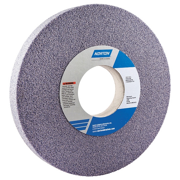 Grinding Wheel, T1, 10x1x3, AO, 46G, Med, Prpl