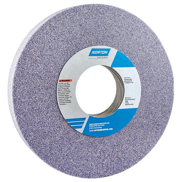 Grinding Wheel, T1, 10x1x3, AO, 46G, Med, Prpl