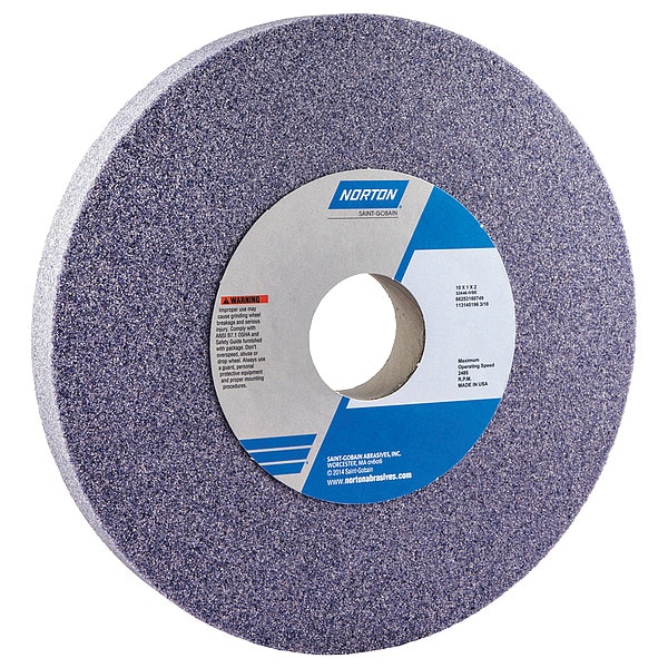 Grinding Wheel, T1, 10x1x2, AO, 46G, Med, Prpl