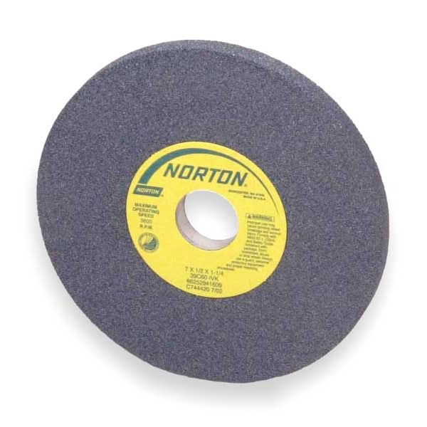 Grinding Wheel, T1, 7x1/2x1.25, SC, 100G, PK5