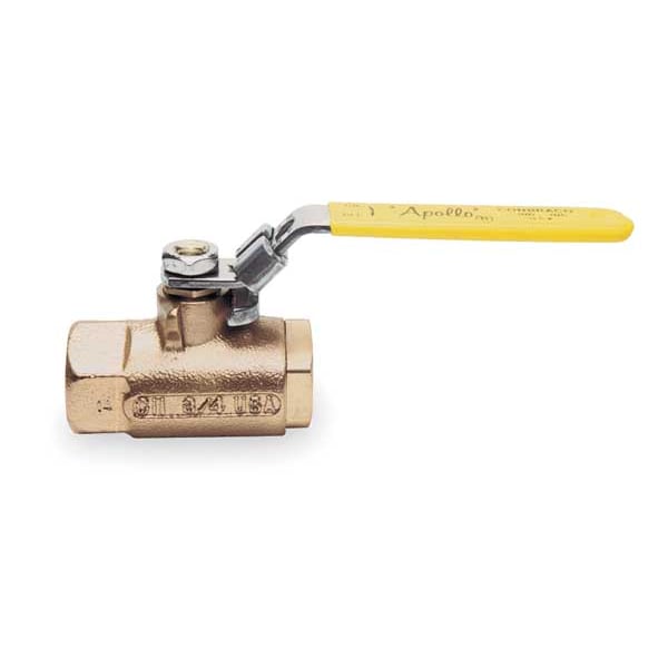1-1/4" FNPT Bronze Ball Valve Inline