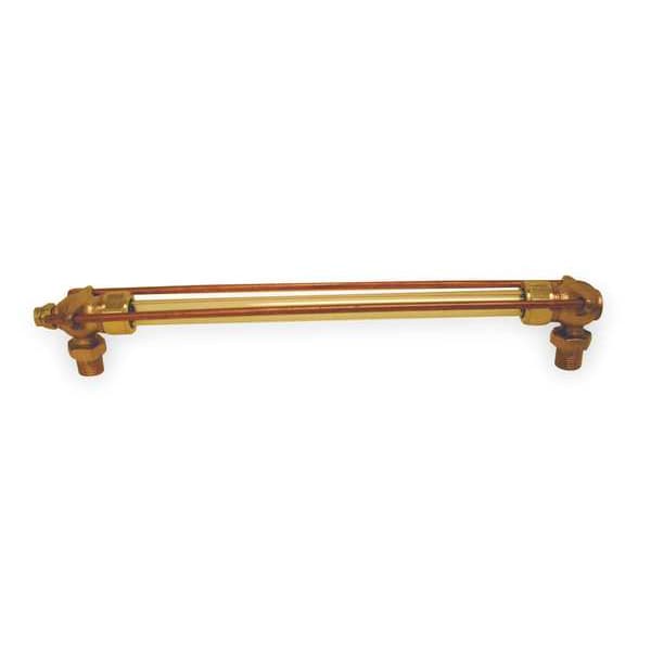 Expansion Tank Gauge, 3/8 In, MNPT, Bronze