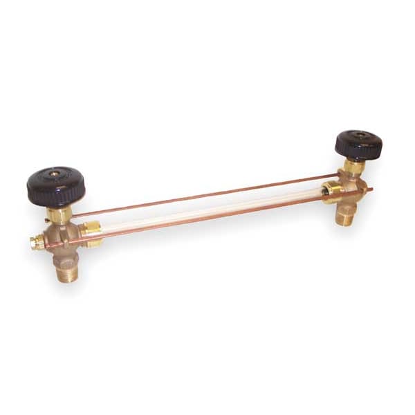 Water Gauge, Pipe Size 1/2 In, MNPT