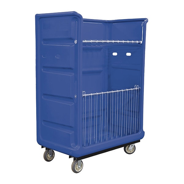 Turnabout Trk, 48 Cu ft., Blue, Wire, A