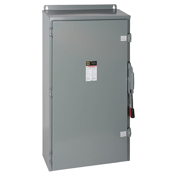 Fusible, Safety Switch, Heavy Duty, 600 V, 3PST